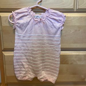 Baby girl sweet pink as. 6-9 month romper